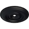 Ekena Millwork Classic Ceiling Medallion (Fits Canopies up to 8 1/4"), 44 1/2"OD x 4"ID x 4 "P, Steel Gray CM44CLSGS - alternate 2